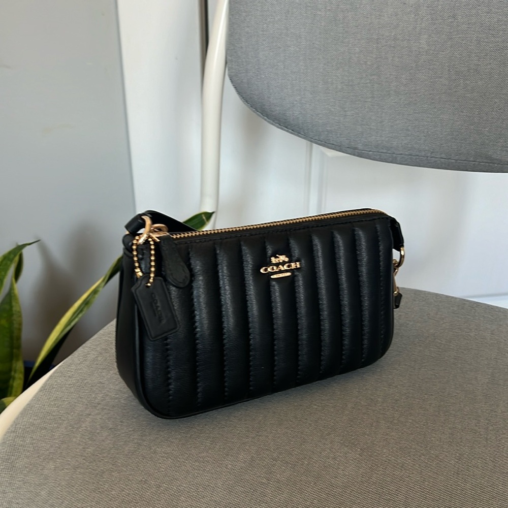 COACH Nolita 19 quilted clutch